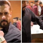 বলিউড অভিনেতা সালমান খানের হাতঘড়িতে ৭১৪টি সাদা হীরা