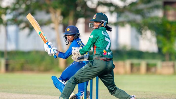 লঙ্কান মেয়েদের ৪ উইকেটে হারিয়েছে বাংলাদেশ